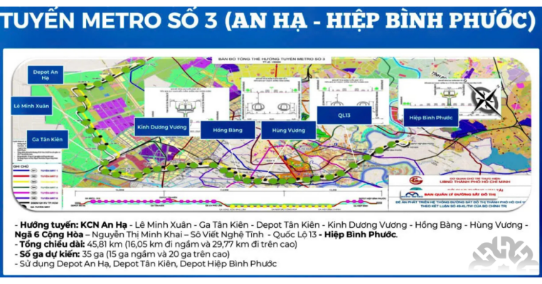 9 tuyến metro được TP.HCM ưu tiên đầu tư - L Holding