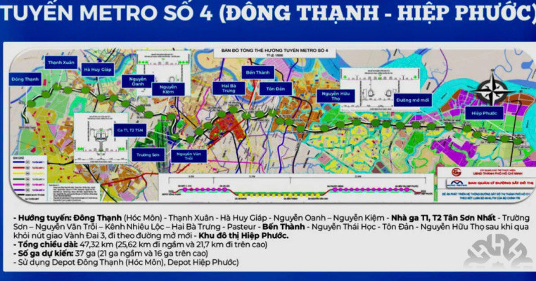 9 tuyến metro được TP.HCM ưu tiên đầu tư - L Holding