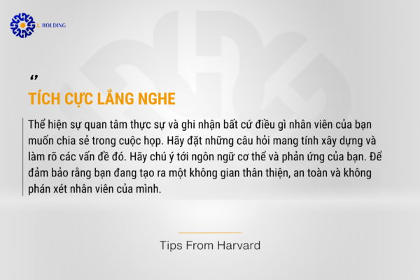 L Holding - Tips from Harvard