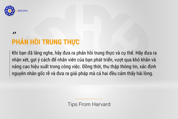 L Holding - Tips from Harvard